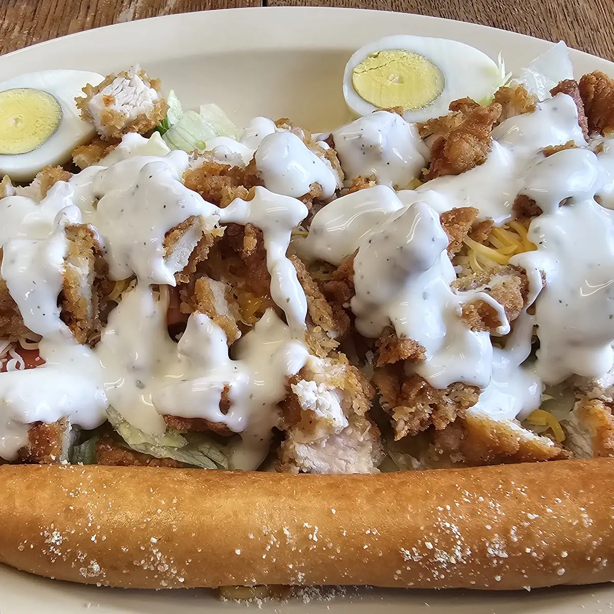 Fried Chicken Salad