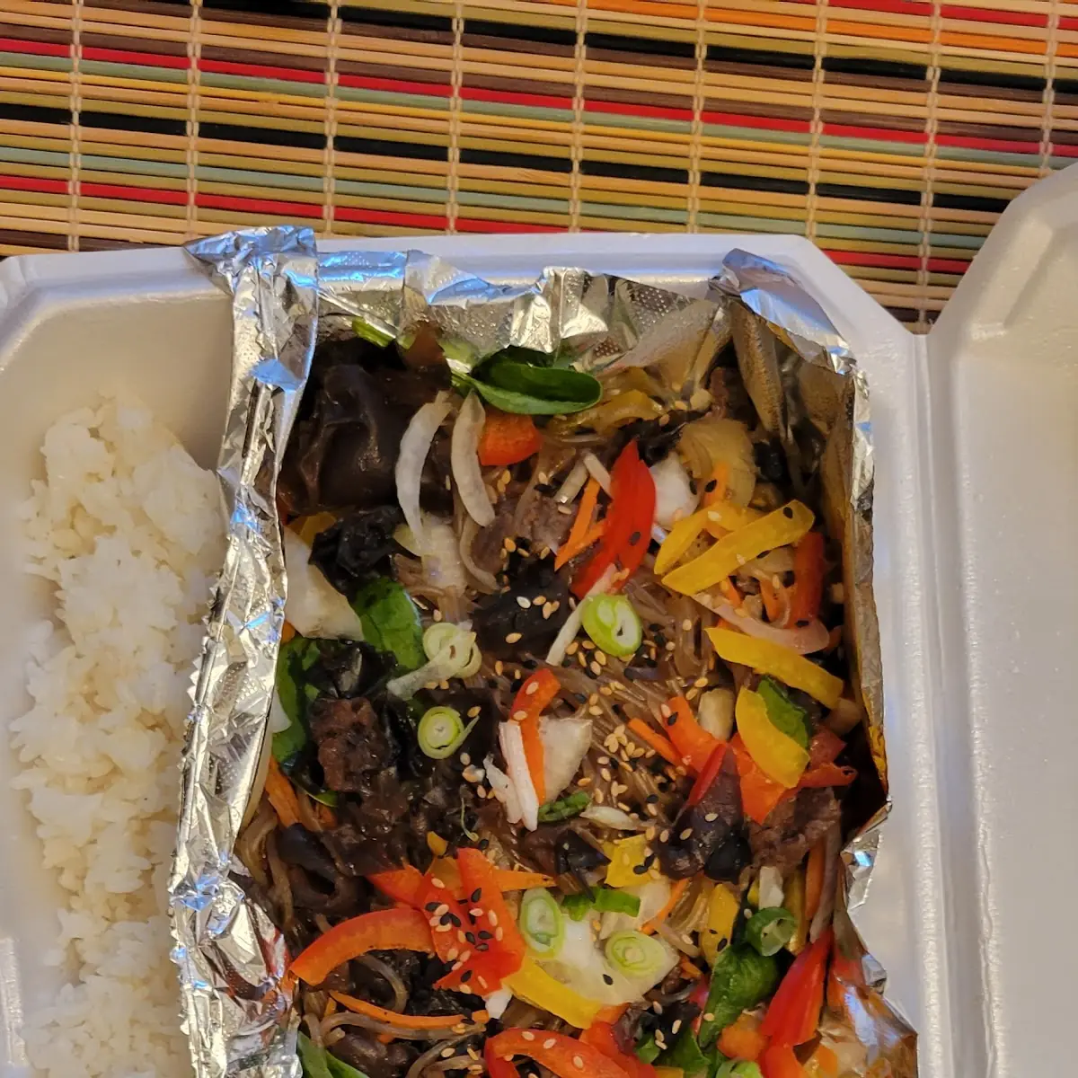 Japchae with Beef