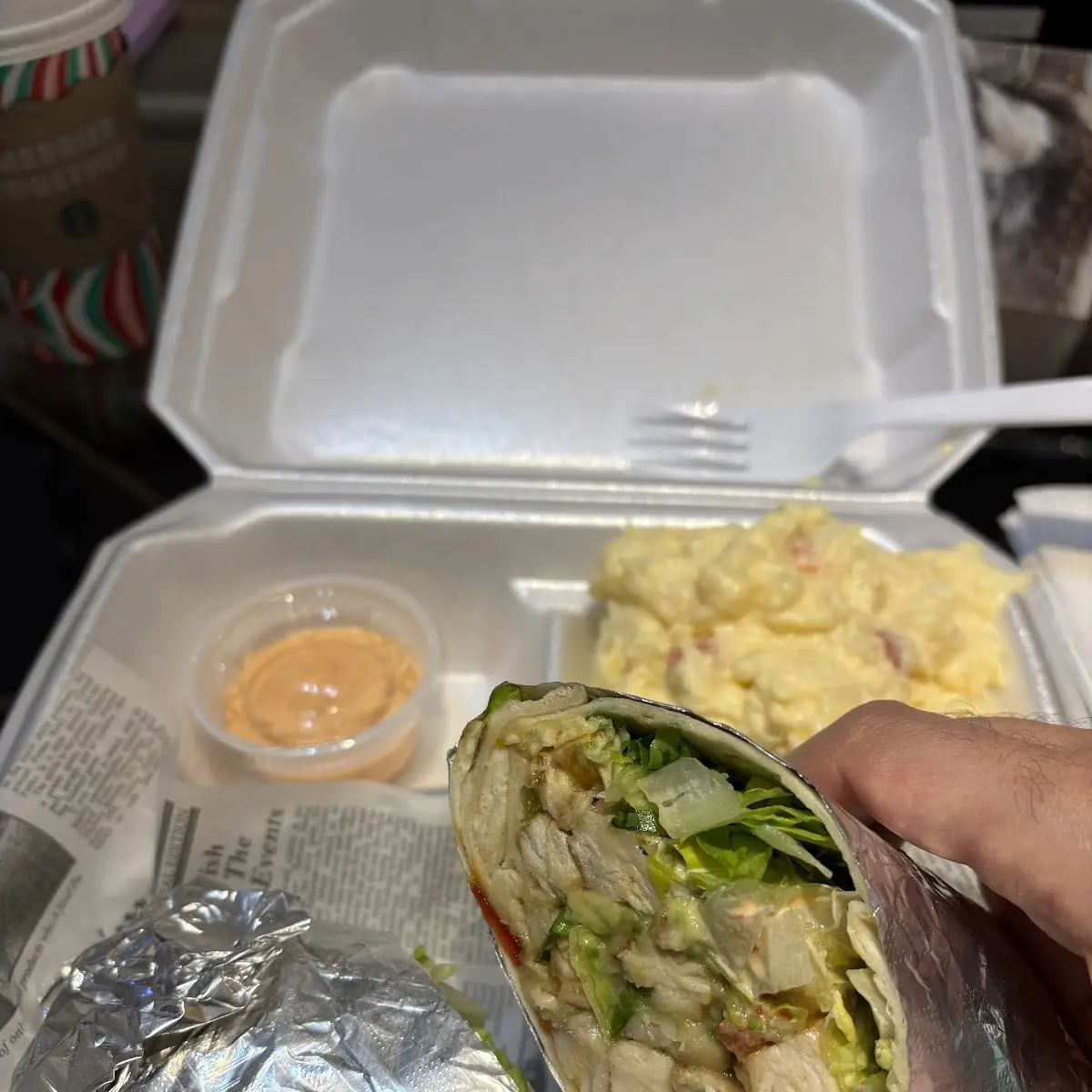 Teriyaki Chicken Wrap