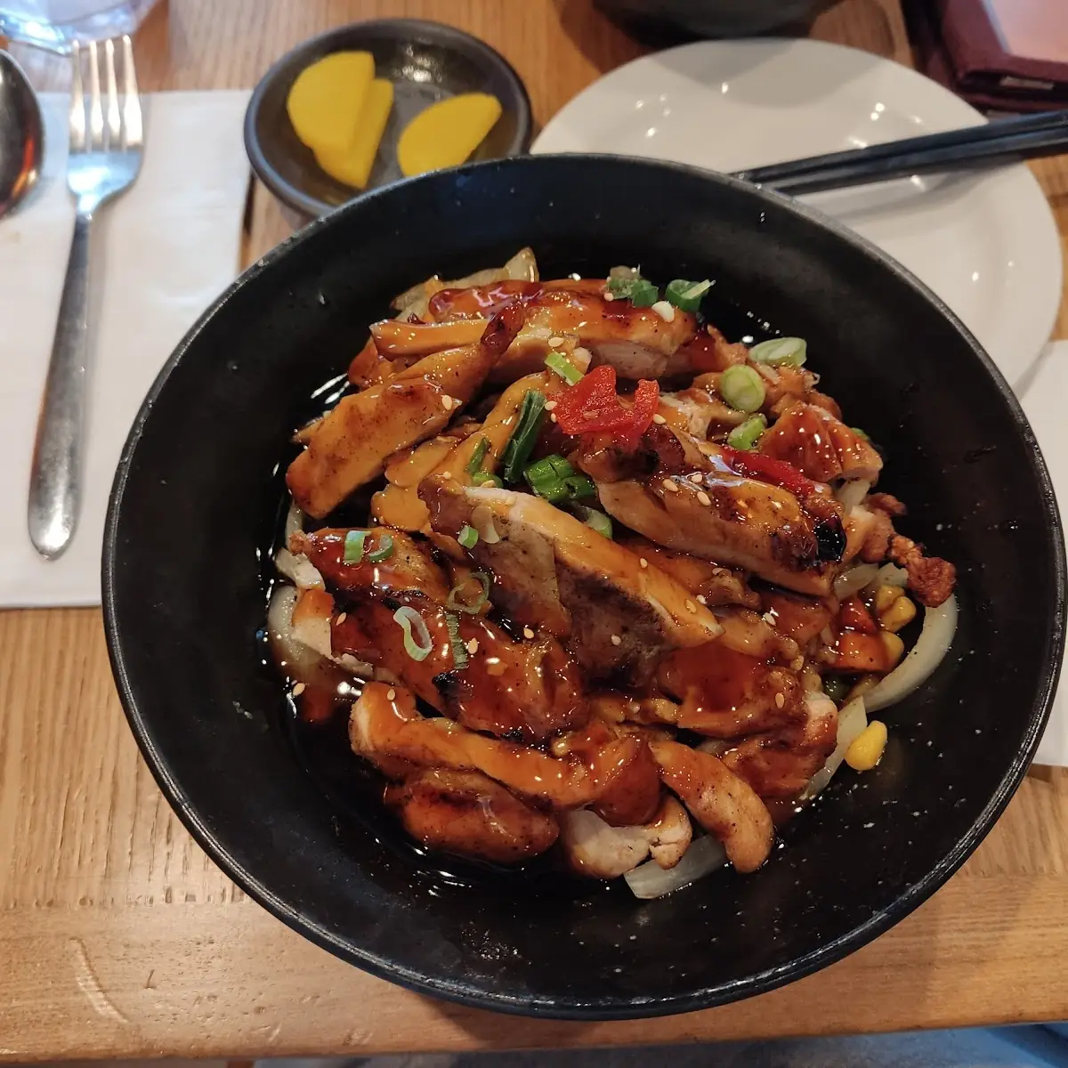 Chicken Teriyaki Don