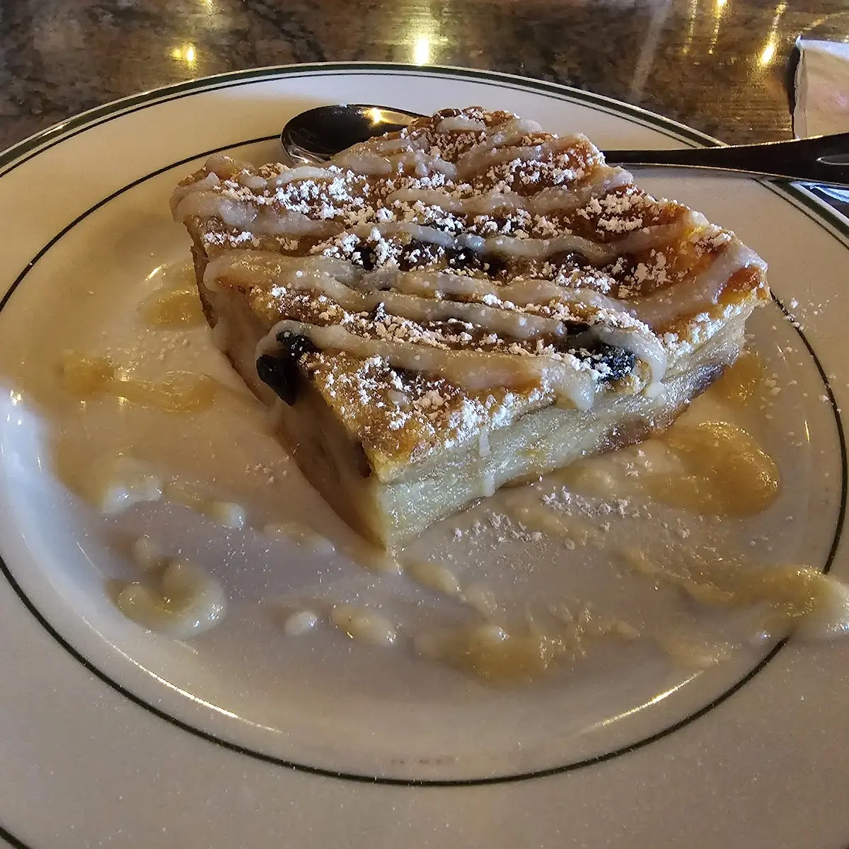 Corral Bourbon Bread Pudding