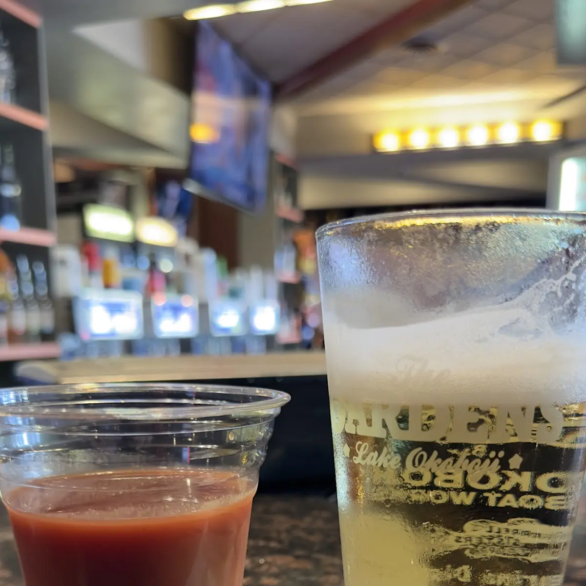 Bloody Mary & Draft Beer