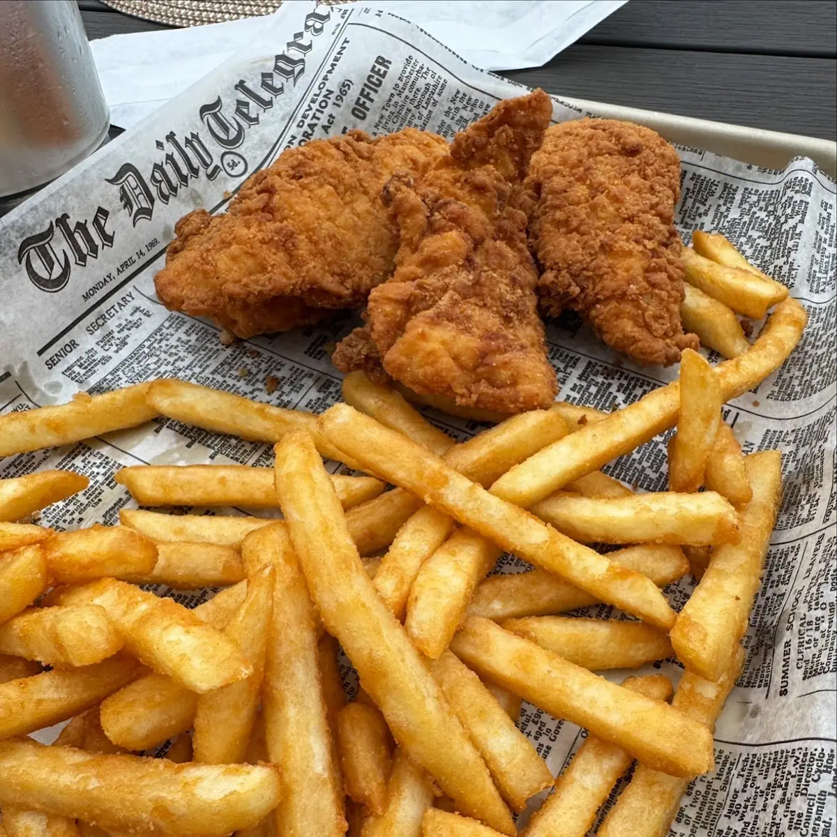 Chicken Strips and Fries
