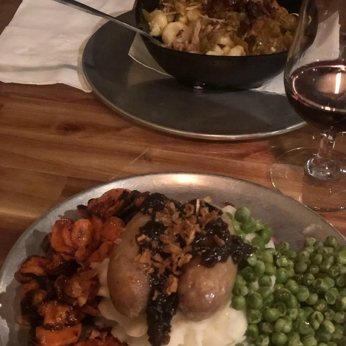 Bangers and Mashed Potatoes