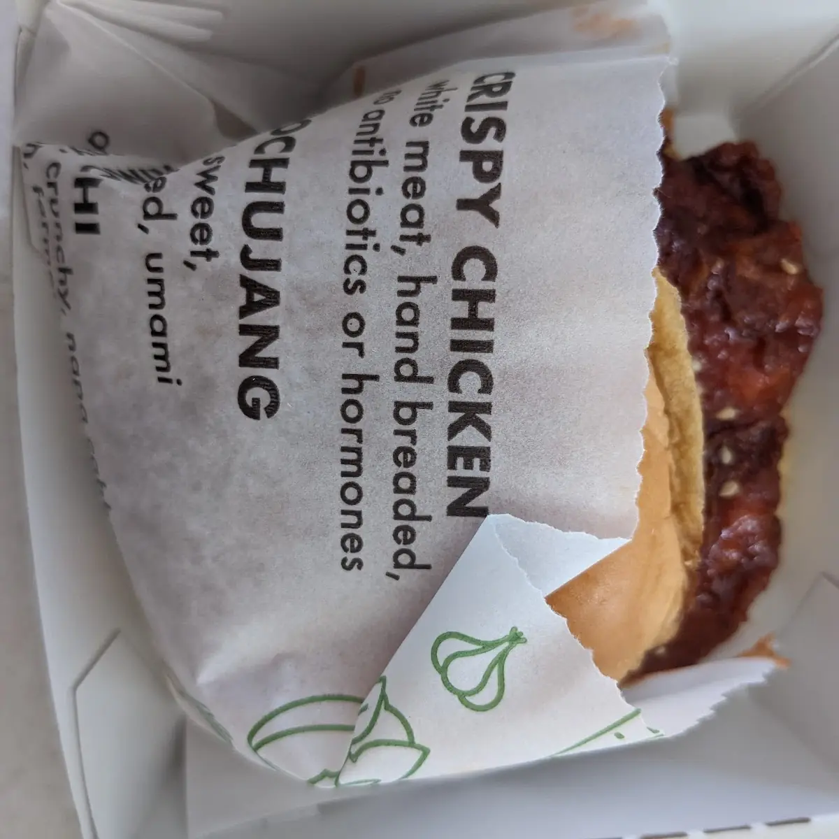 Korean Chicken Sandwich