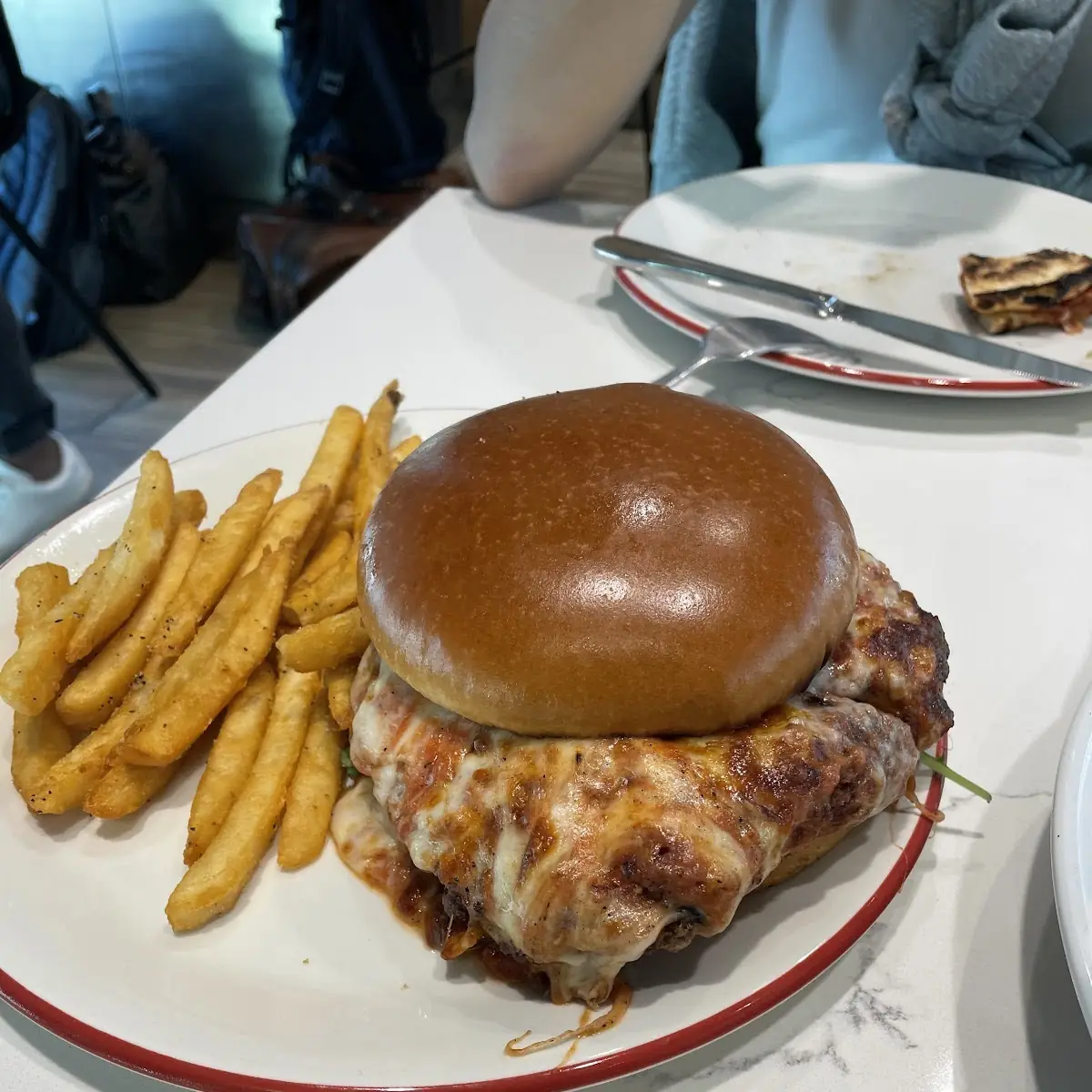Chicken Parmigiana Sandwich