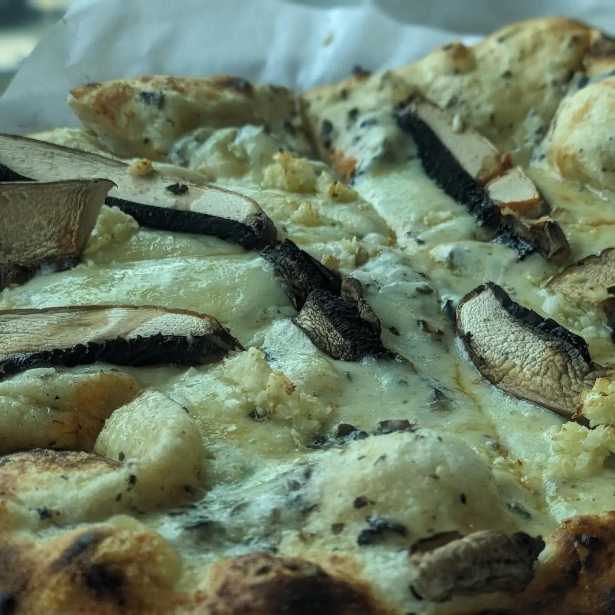 Mushroom Pizza