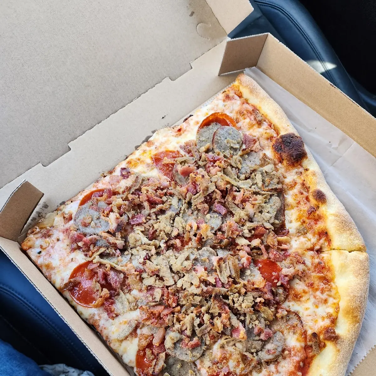 Meat Lovers Pizza Slices