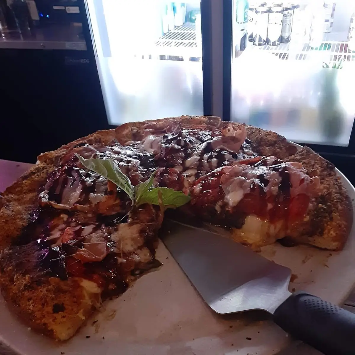 Margherita Pizza with Prosciutto