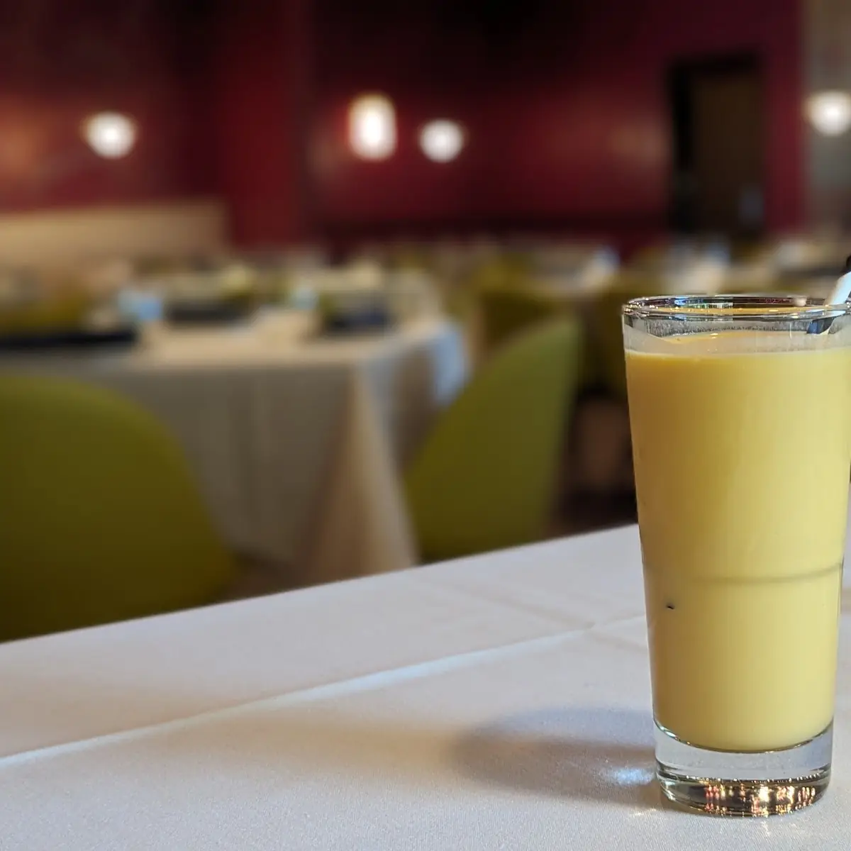 Mango Lassi Glass