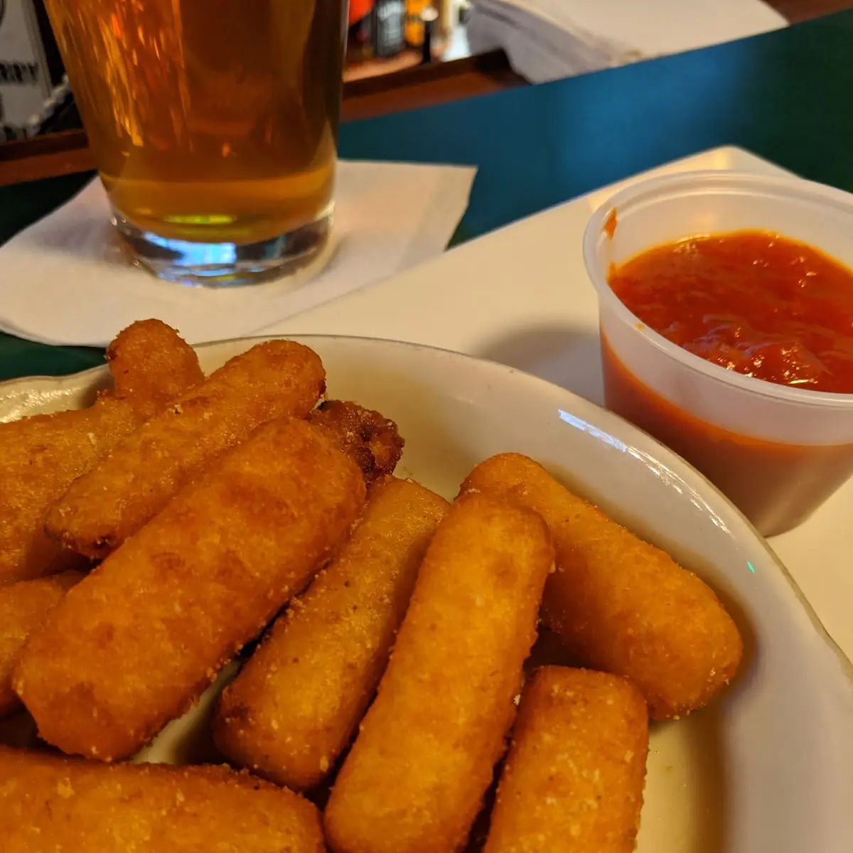 Beer Battered Cheese Sticks