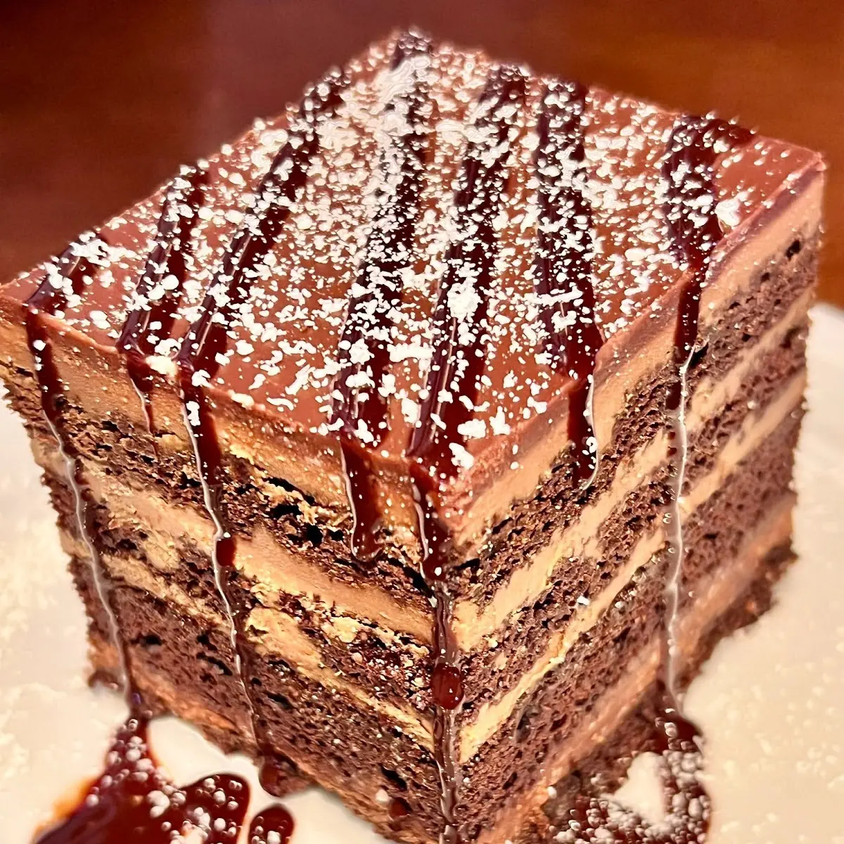Chocolate Brownie Lasagna
