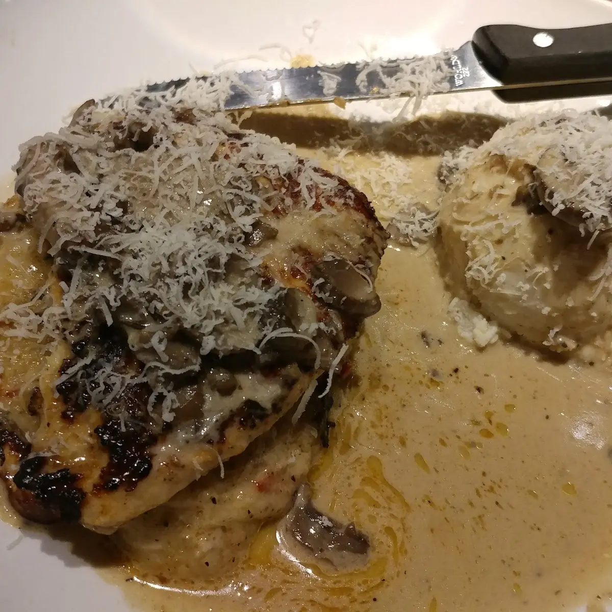 Stuffed Chicken Marsala