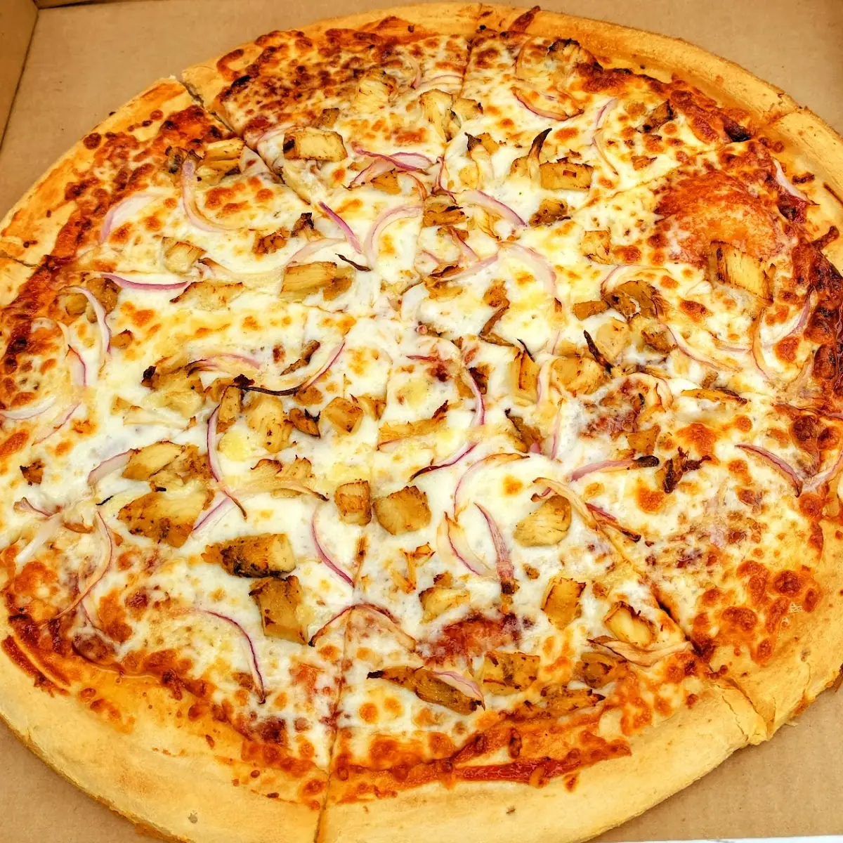 Chicken Bacon Ranch Pizza