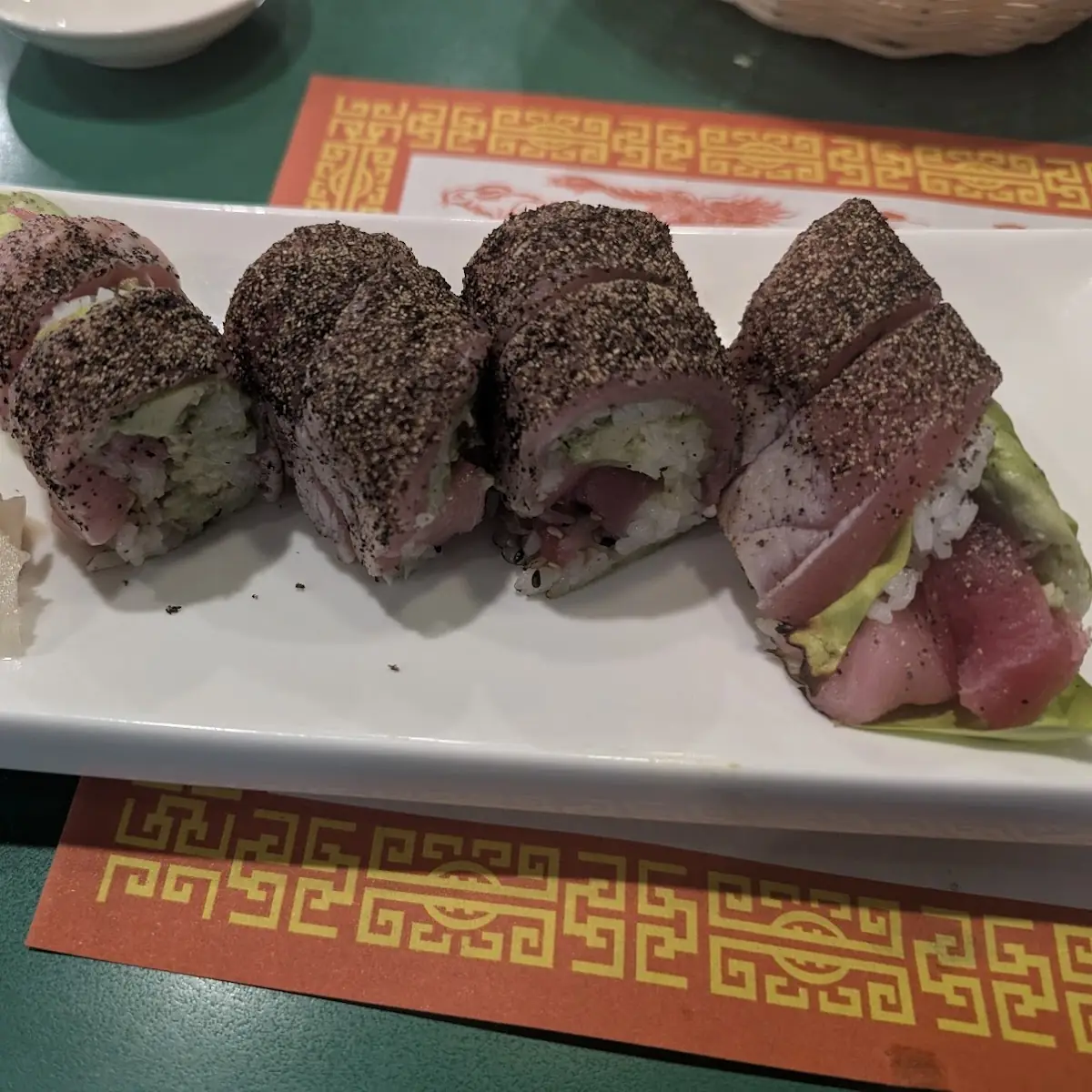 Black Pepper Tuna Maki