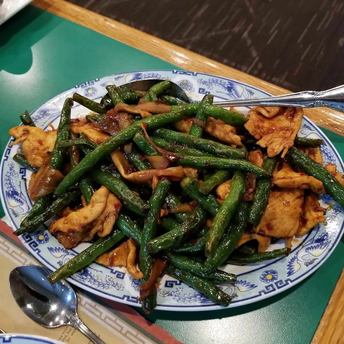 Chicken with String Beans & Ginger