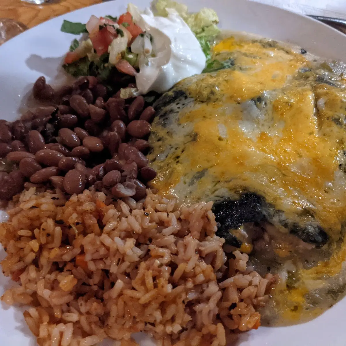 Blue Corn Chicken Enchiladas