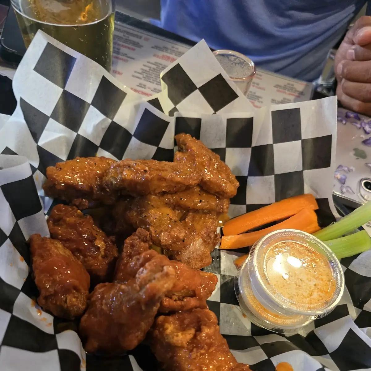 Chicken Wings with Buffalo Sauce