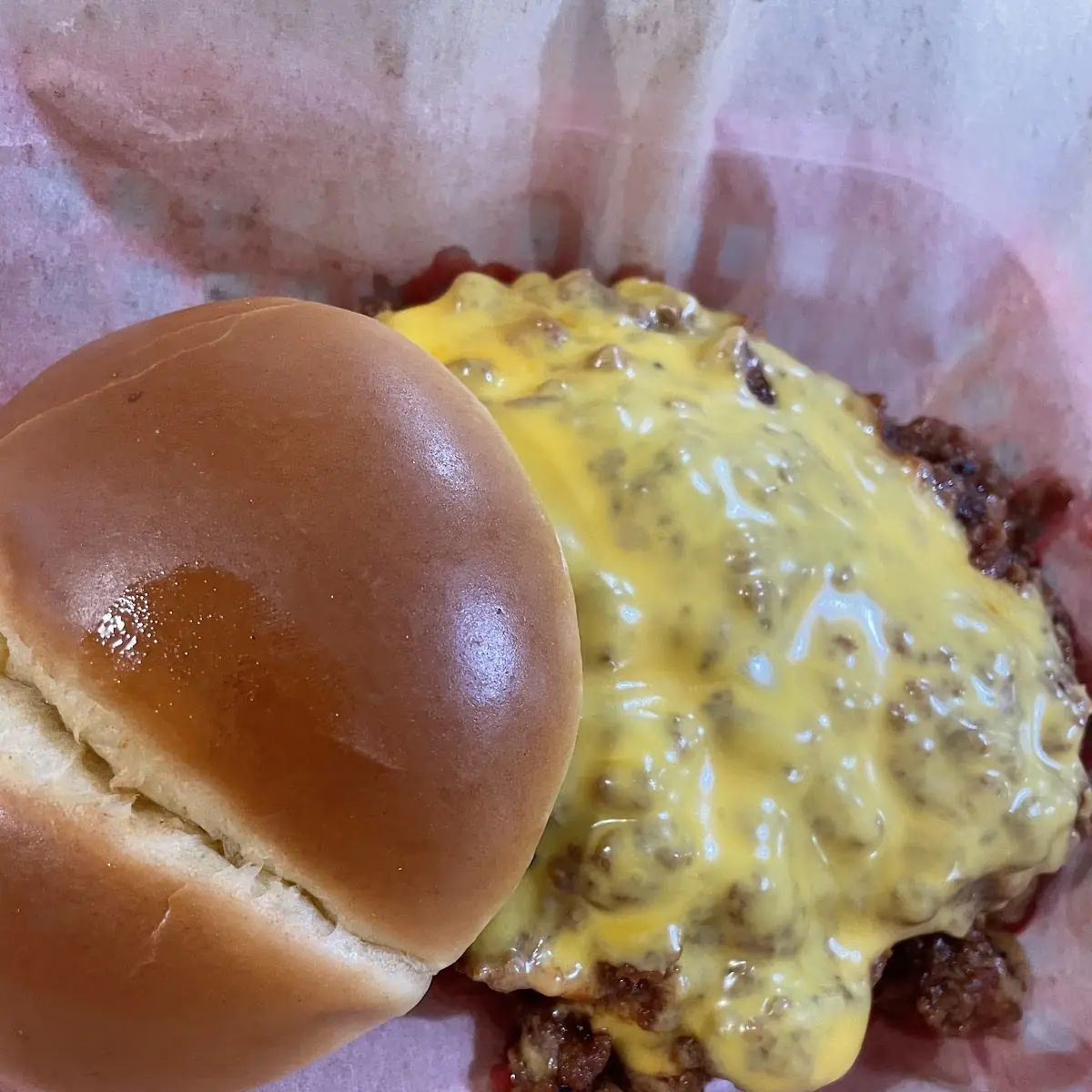 Kason's Chili Cheese Burger