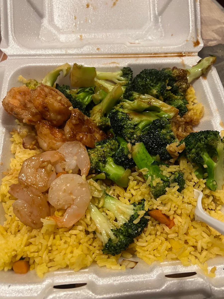 Burn Dumplins Raw Shrimp Fried Rice
