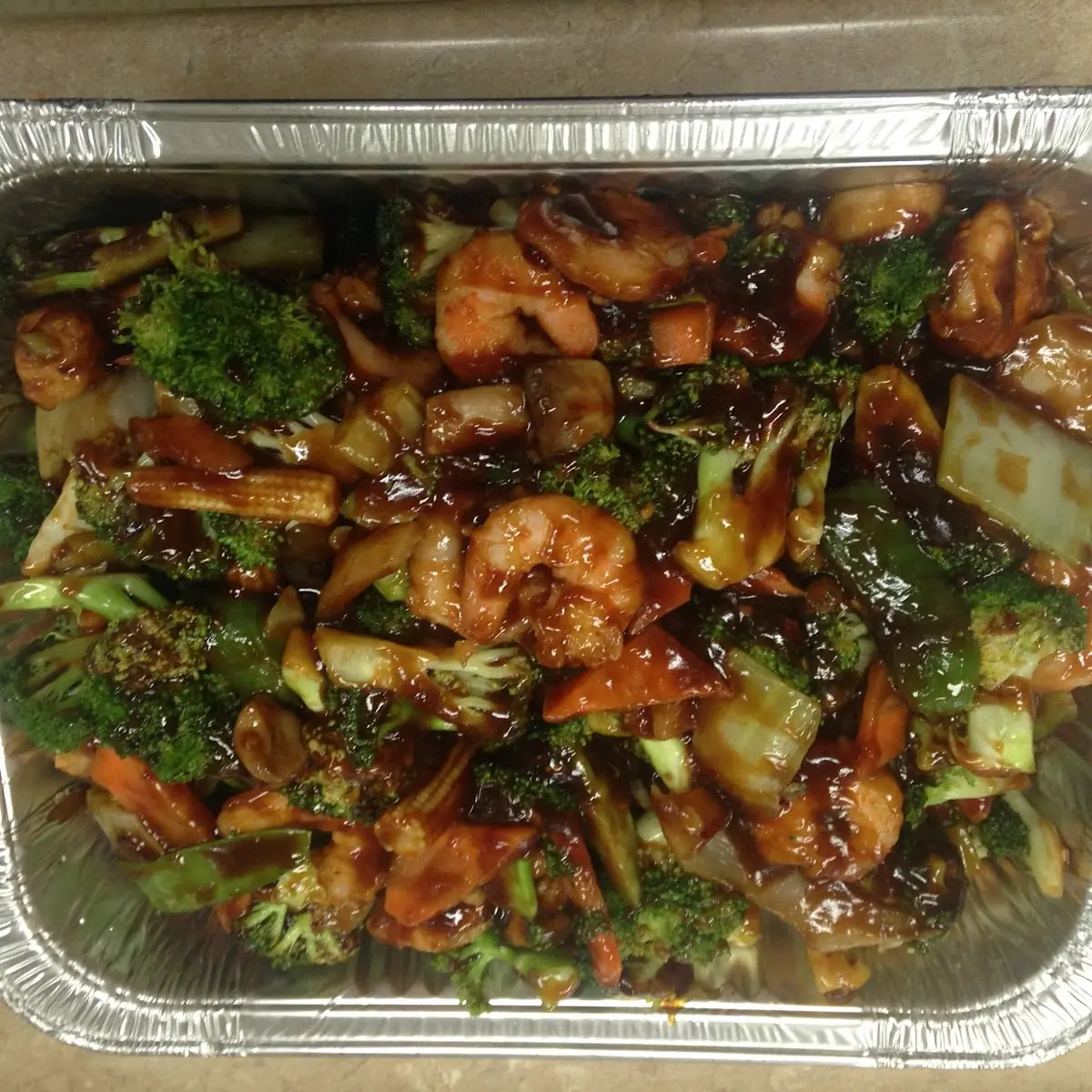 Shrimp w Garlic Sauce