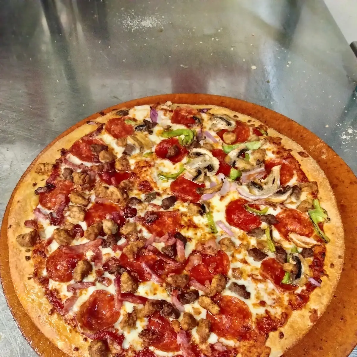 Half Meat Lovers Half Supreme