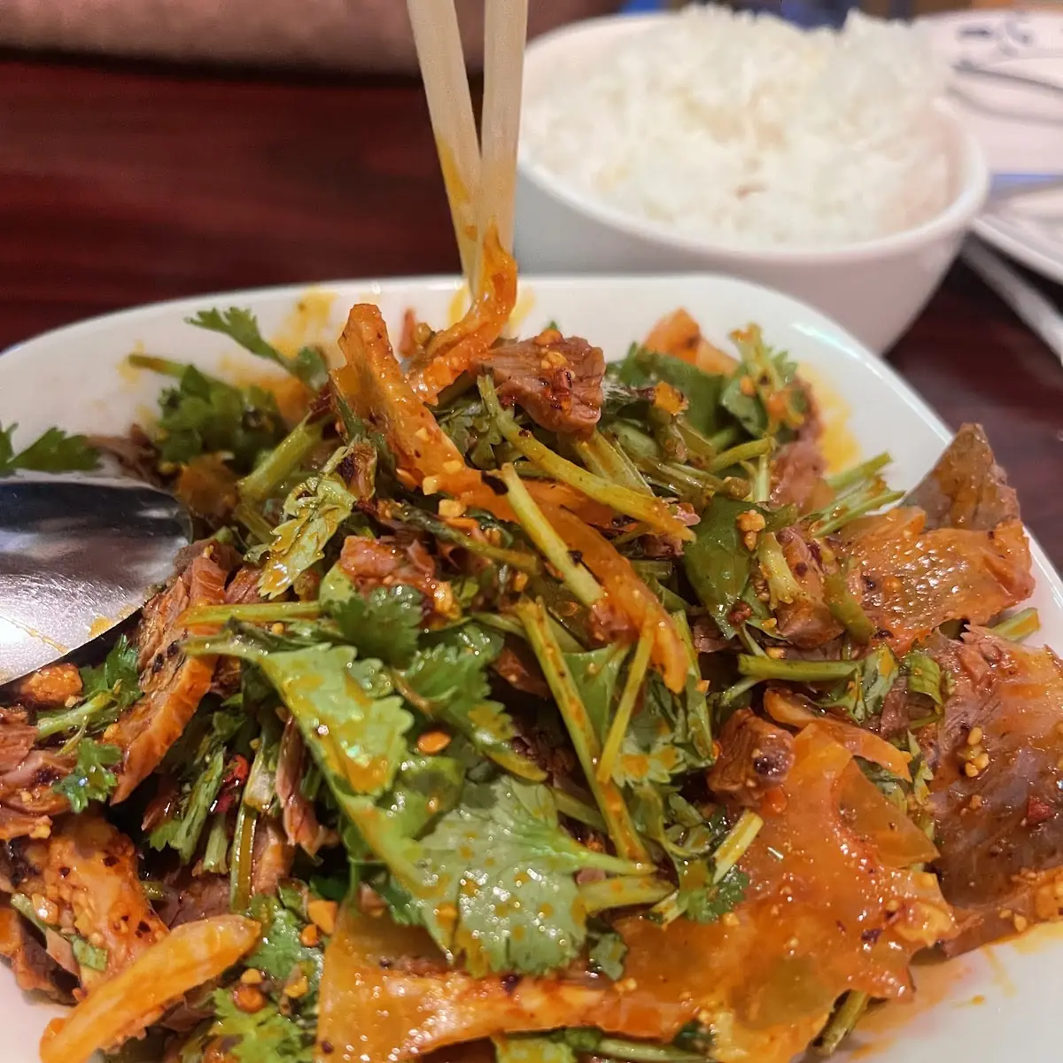 Beef Shank in Chili Sauce