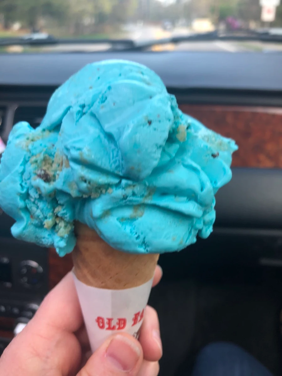 Cookie Monster Ice Cream