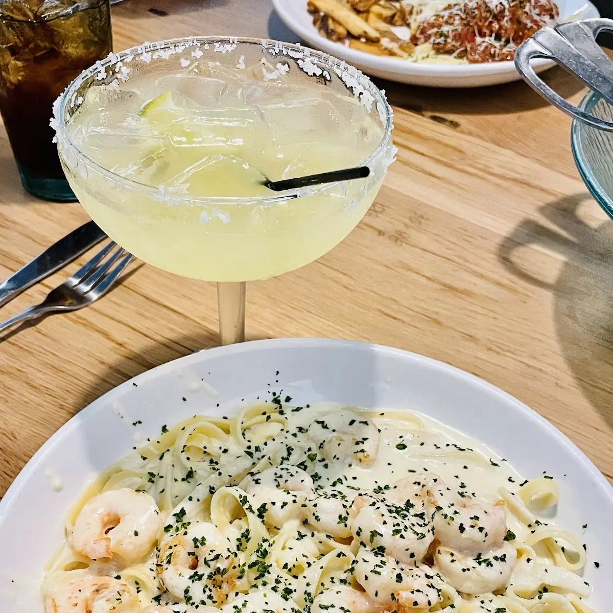 Shrimp Alfredo