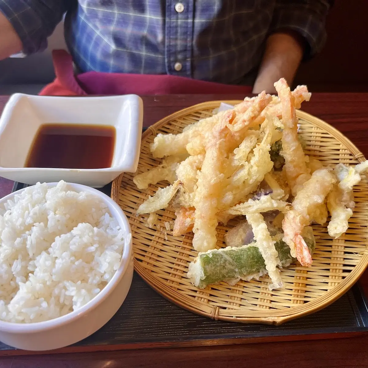 Tempura Shrimp and Vegetables