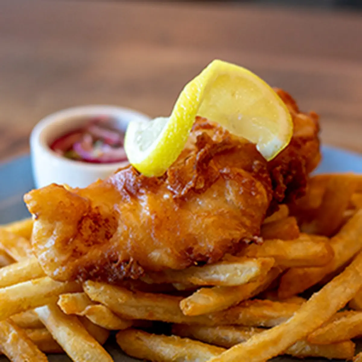 Beer Battered Fish & Chips