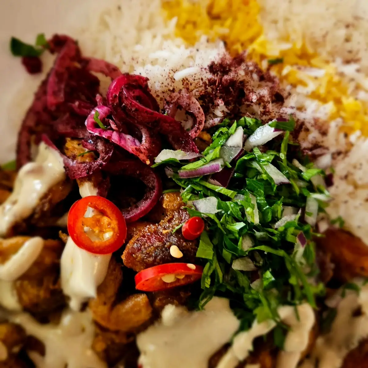 Chicken Shawarma Plate