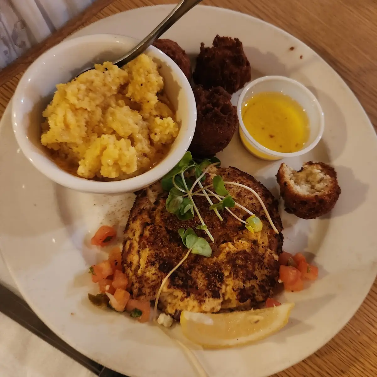 Blackened Seafood Combo