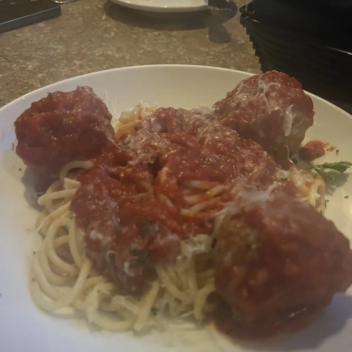 Spaghetti and Meatballs