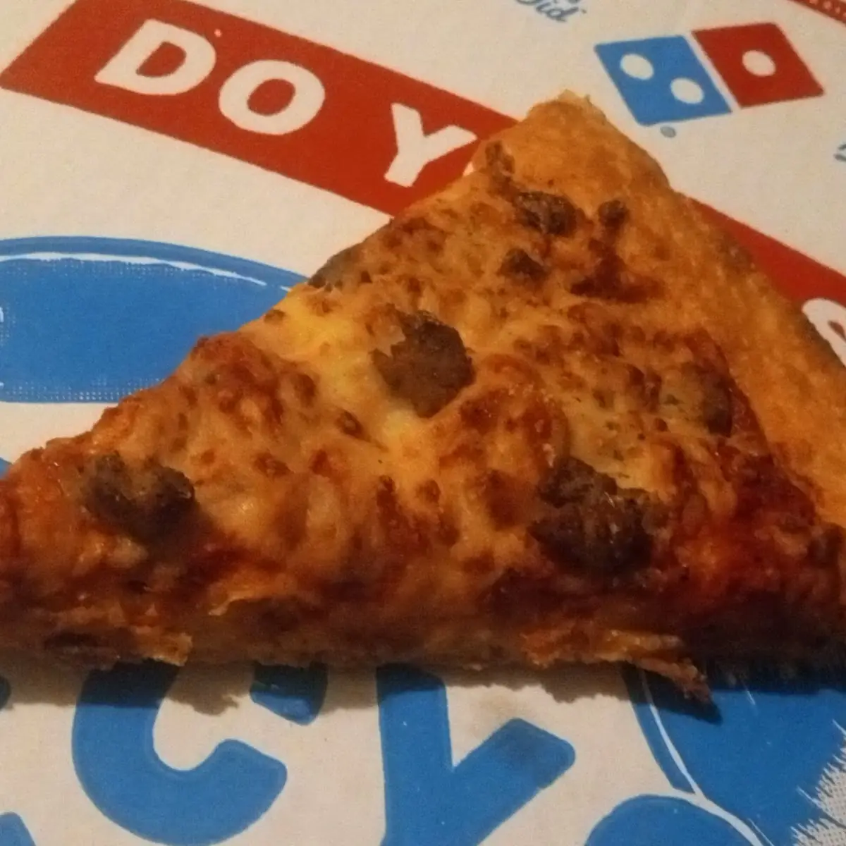 Hand Tossed Sausage Pizza Slice