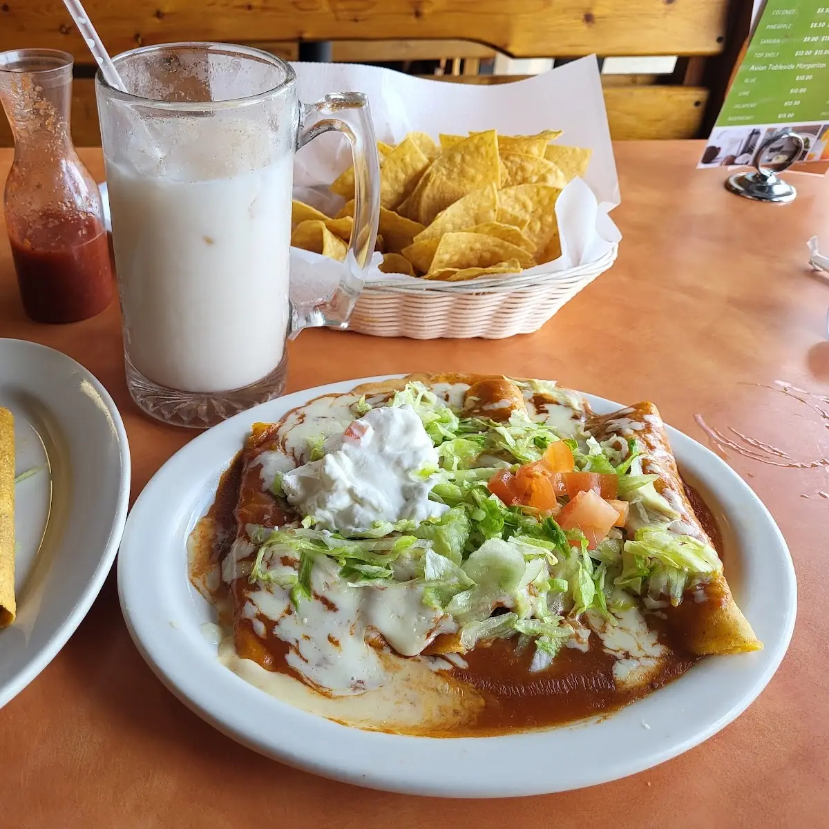 Enchiladas Supremas and Hard Taco