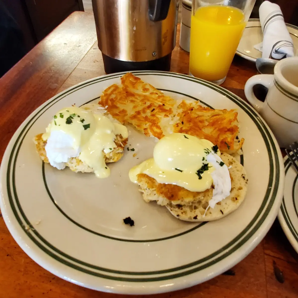 Crab Benedict