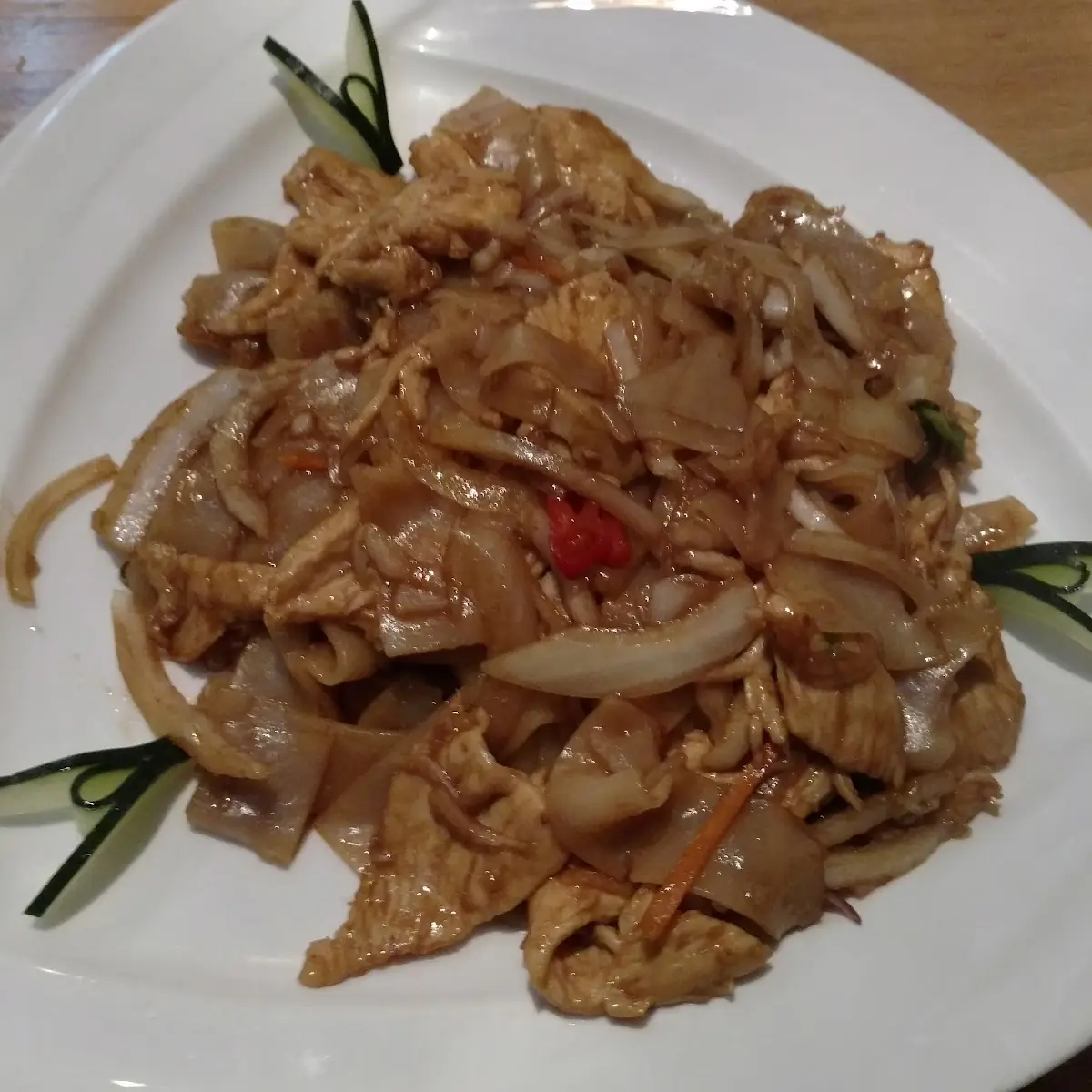 Drunken Noodles with Chicken