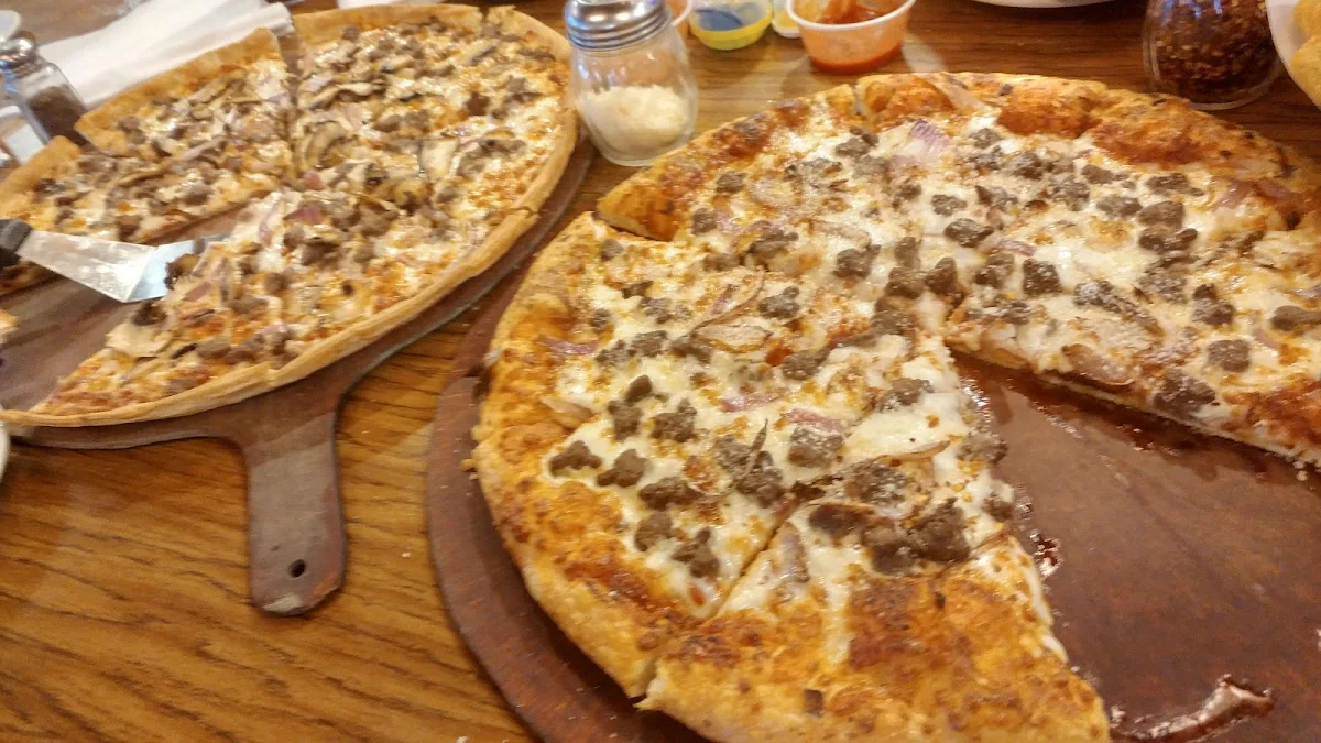 Hamburger and Onion Pizza