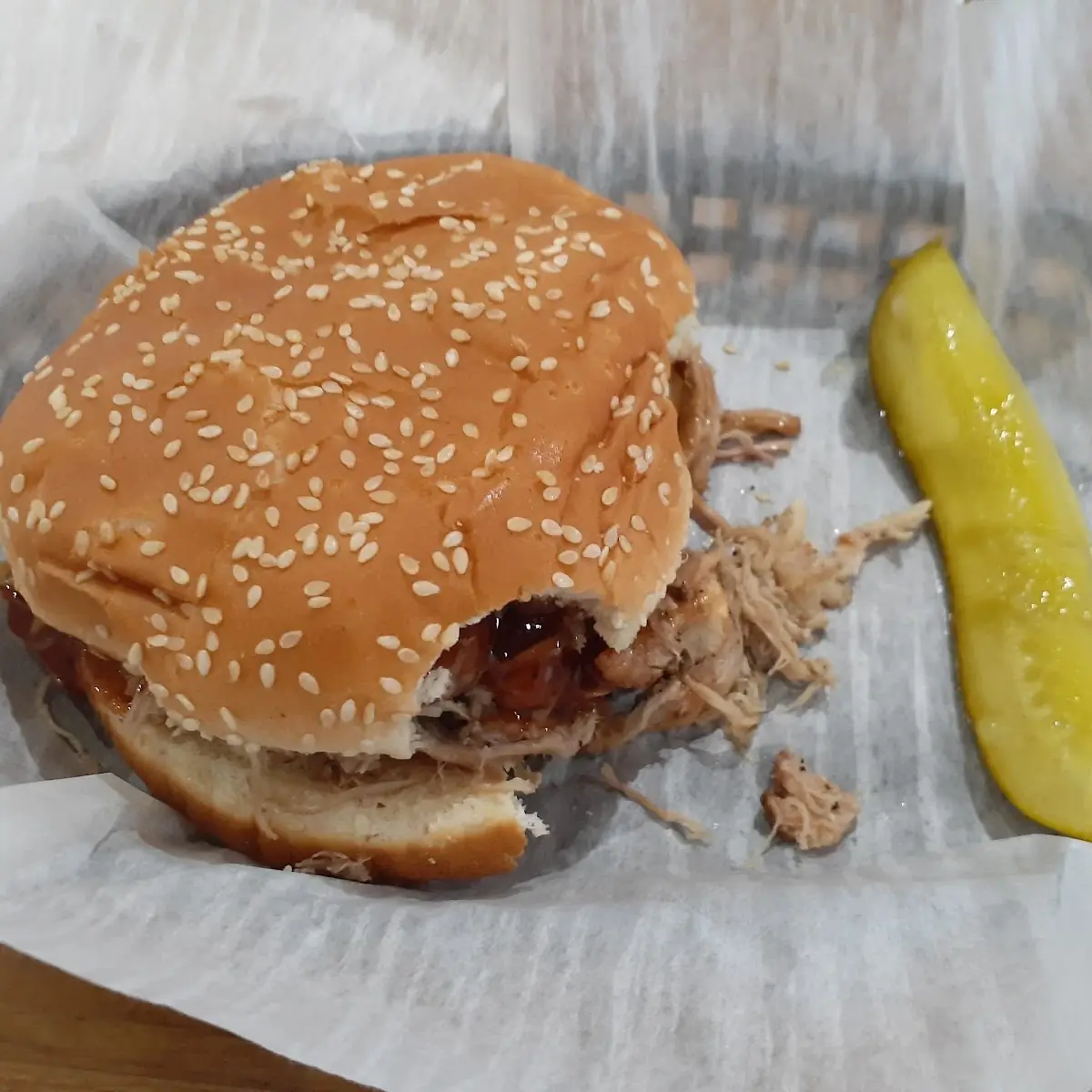 Pulled Pork Burger