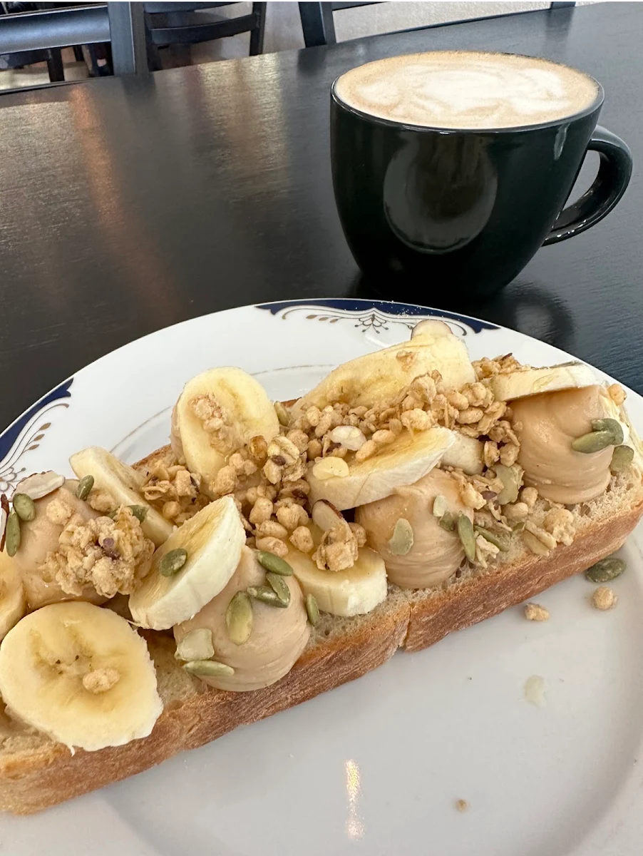 Peanut Butter Banana Toast