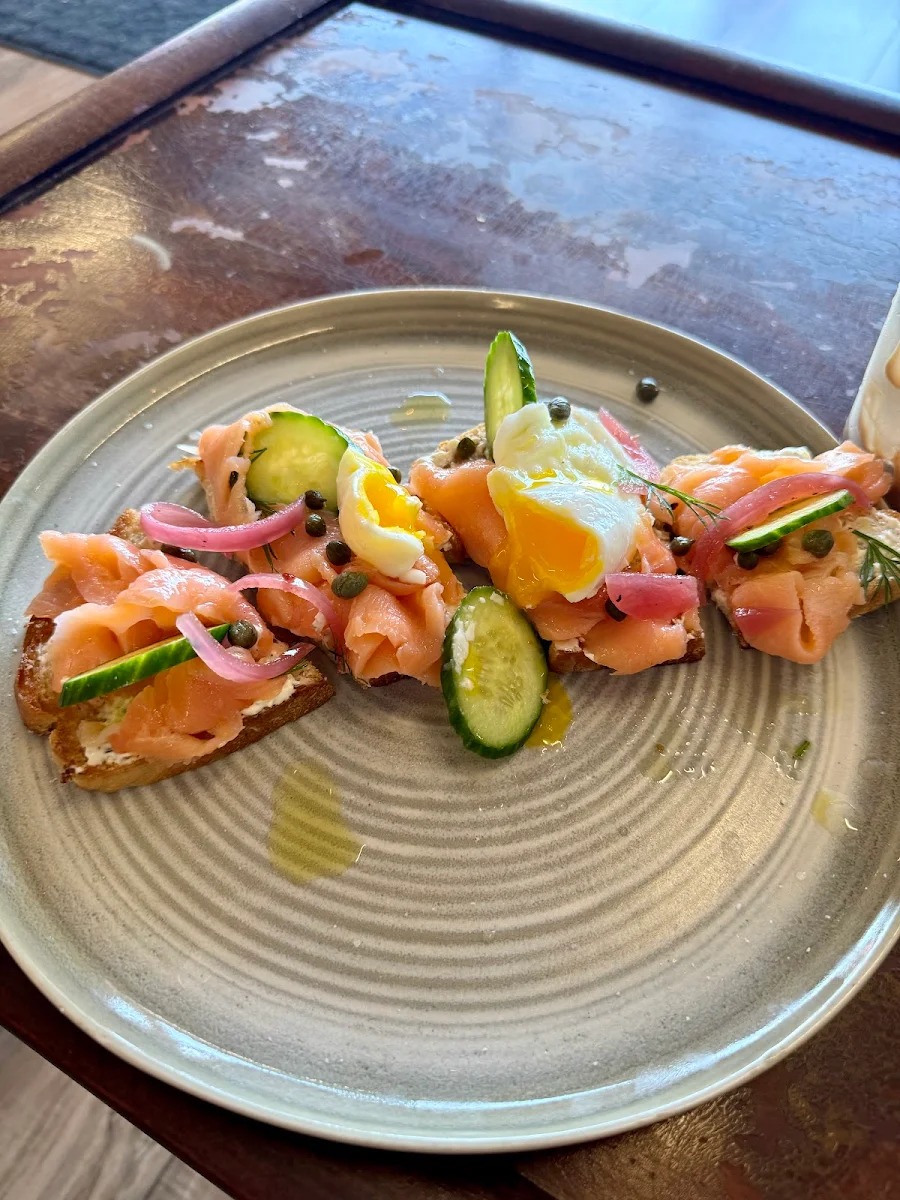 Smoked Salmon Toast