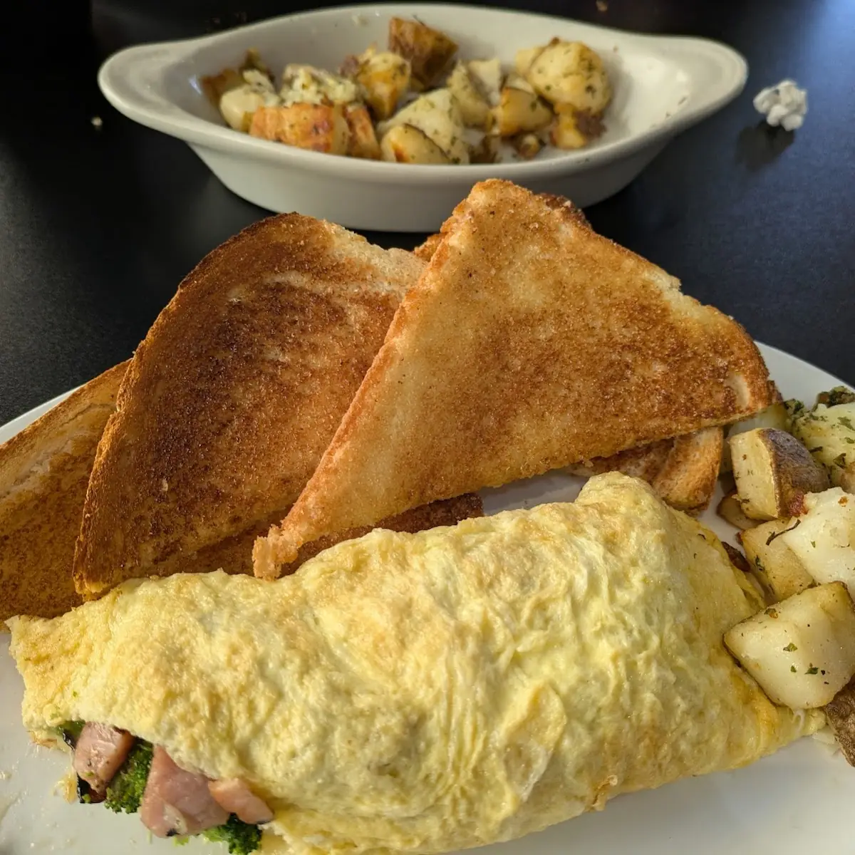 Home Fries & Toast