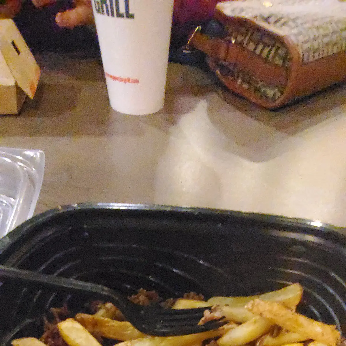 French Fries with Meat