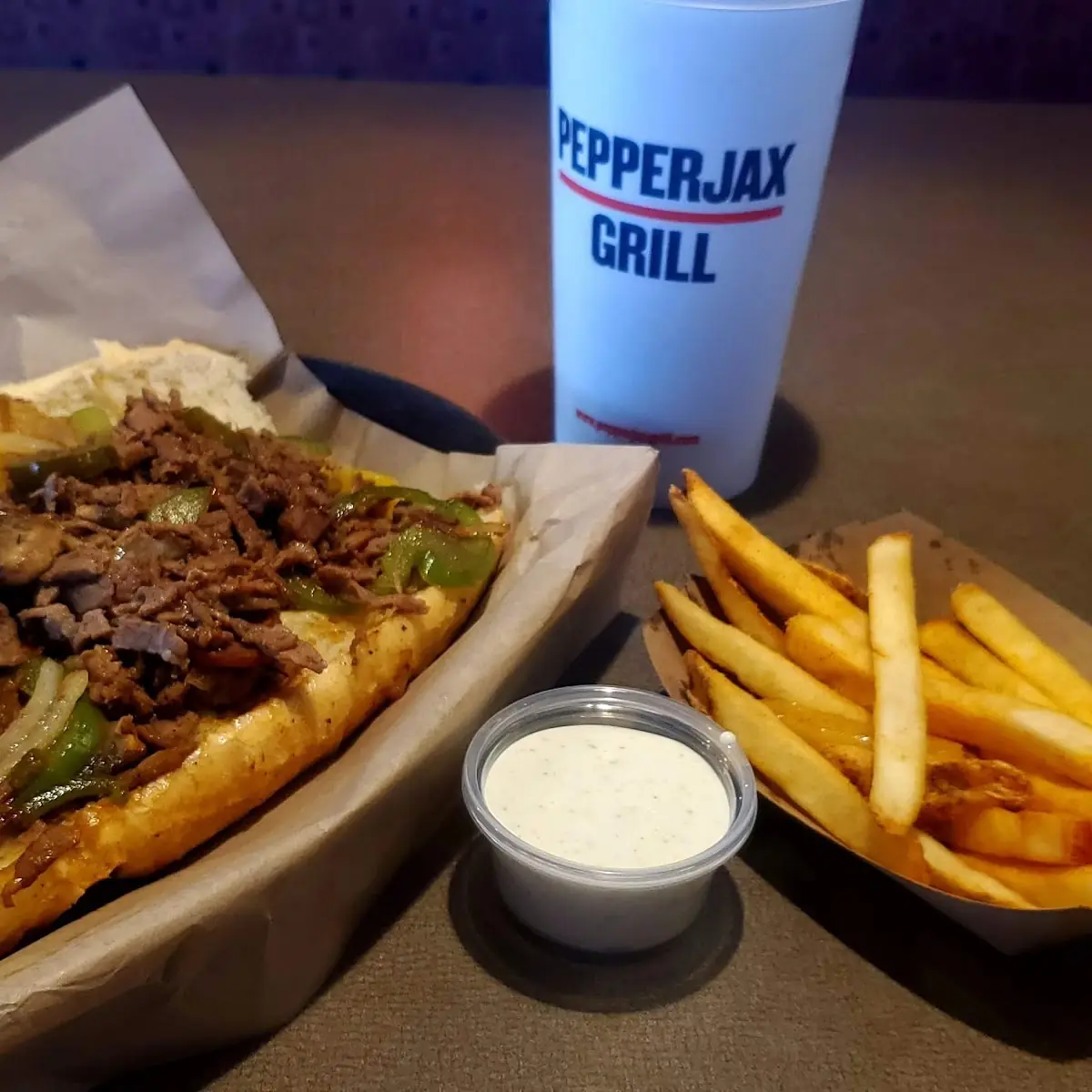Philly Cheesesteak Added Sausage