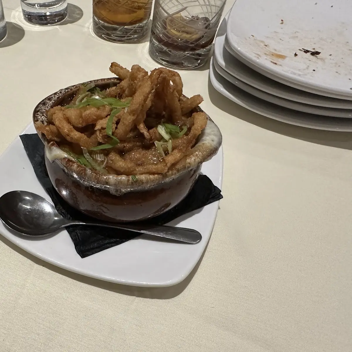 Three Onion Soup