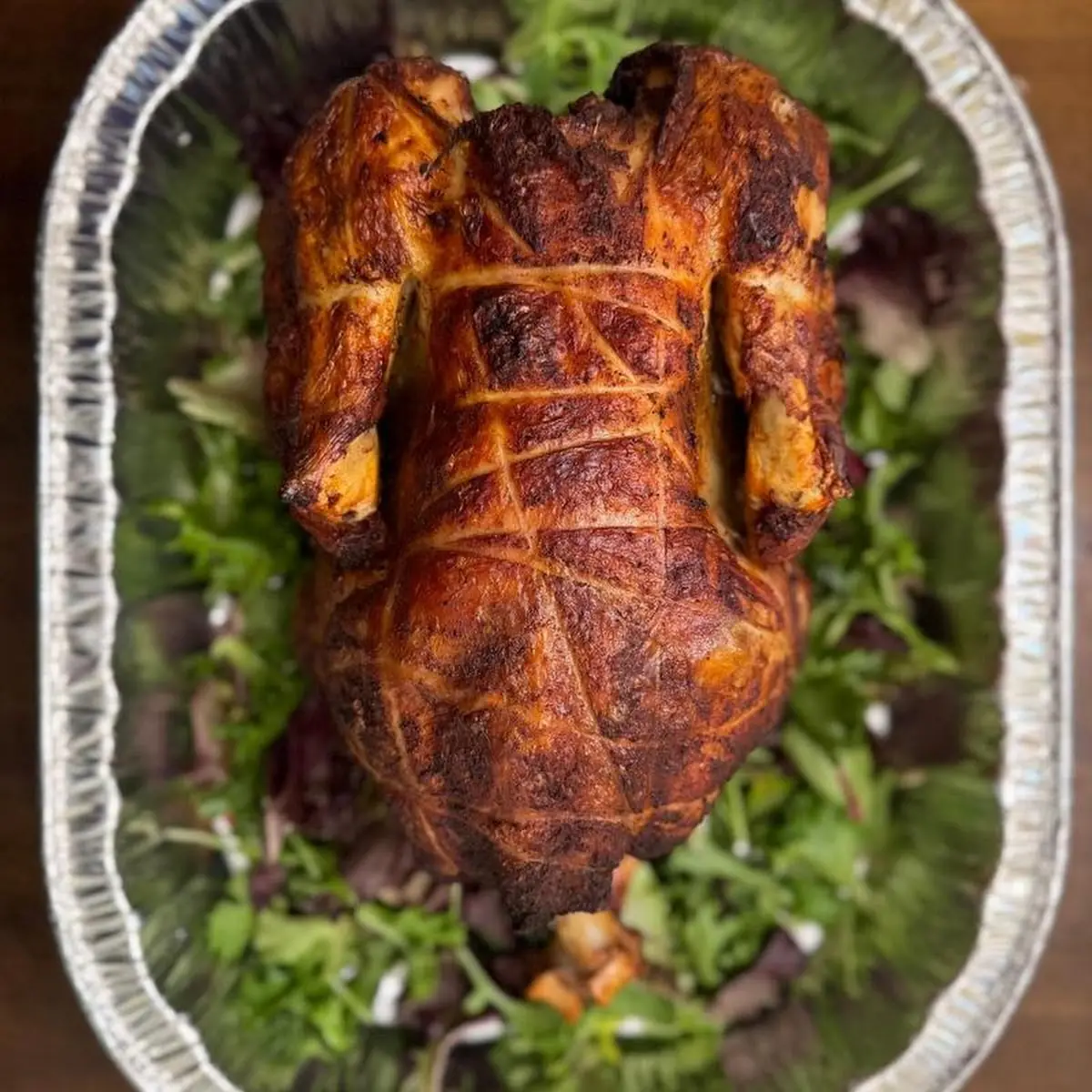 Fried Whole Jerk Turkey
