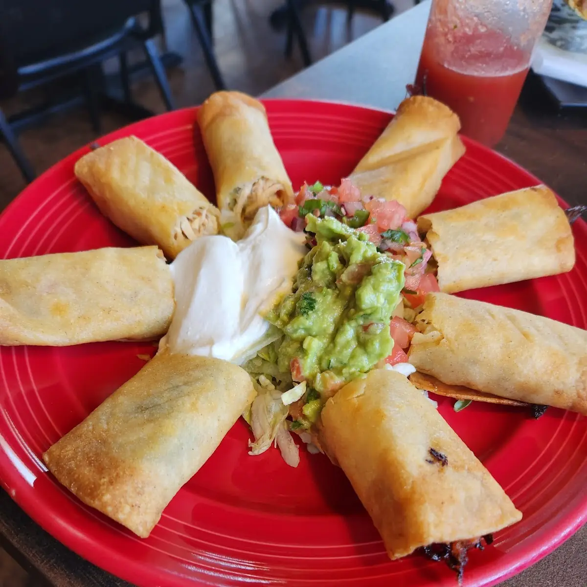 Chicken Rolled Tacos