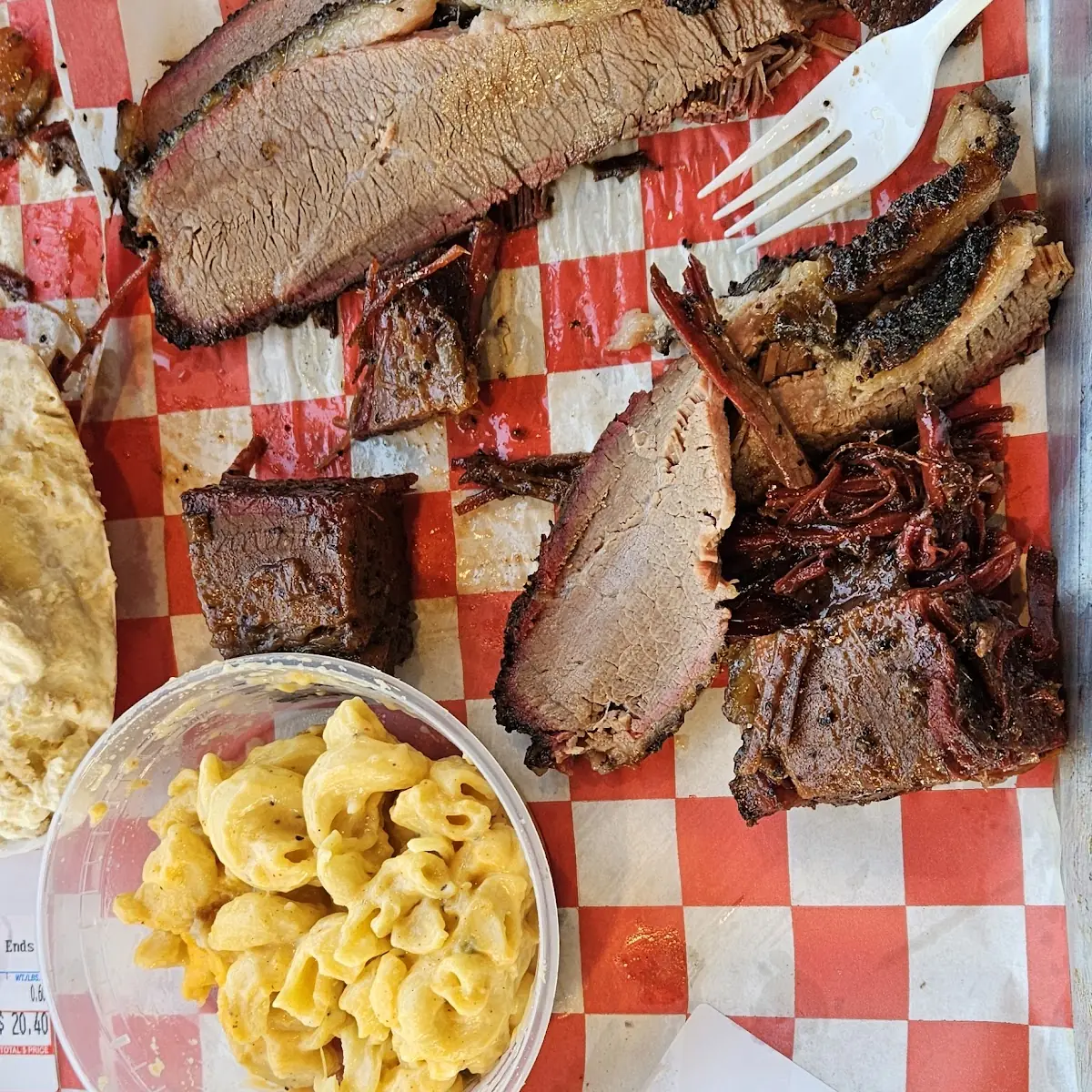 Smoked Brisket Cornbread and Baked Beans