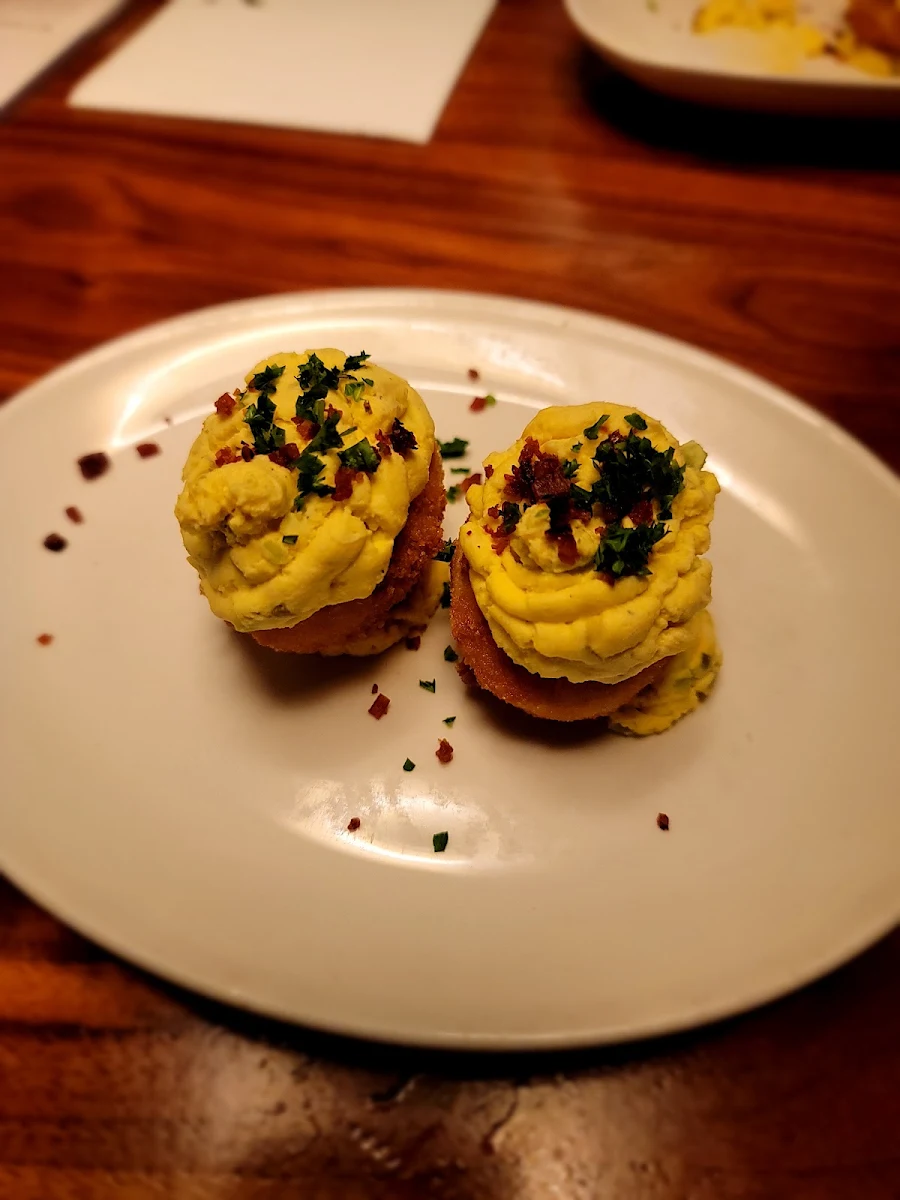 Fried Deviled Eggs